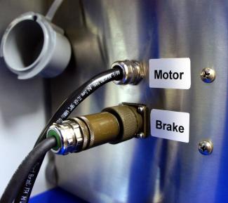 CMW-2 Electric Winch motor and brake connections