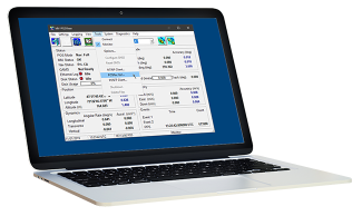 POSPac Go on laptop